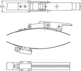 QUICK RELEASE BAND CLAMPS - HEAVY DUTY TOGGLE TYPE